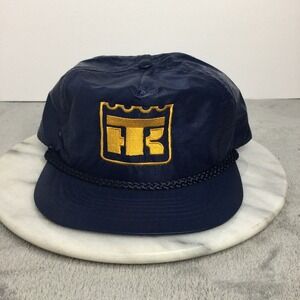 Vintage Designer Award Headwear Thermo King Hat SnapBack Rope‎ Cap